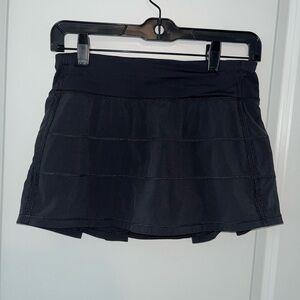 Lululemon Black Tennis Skirt